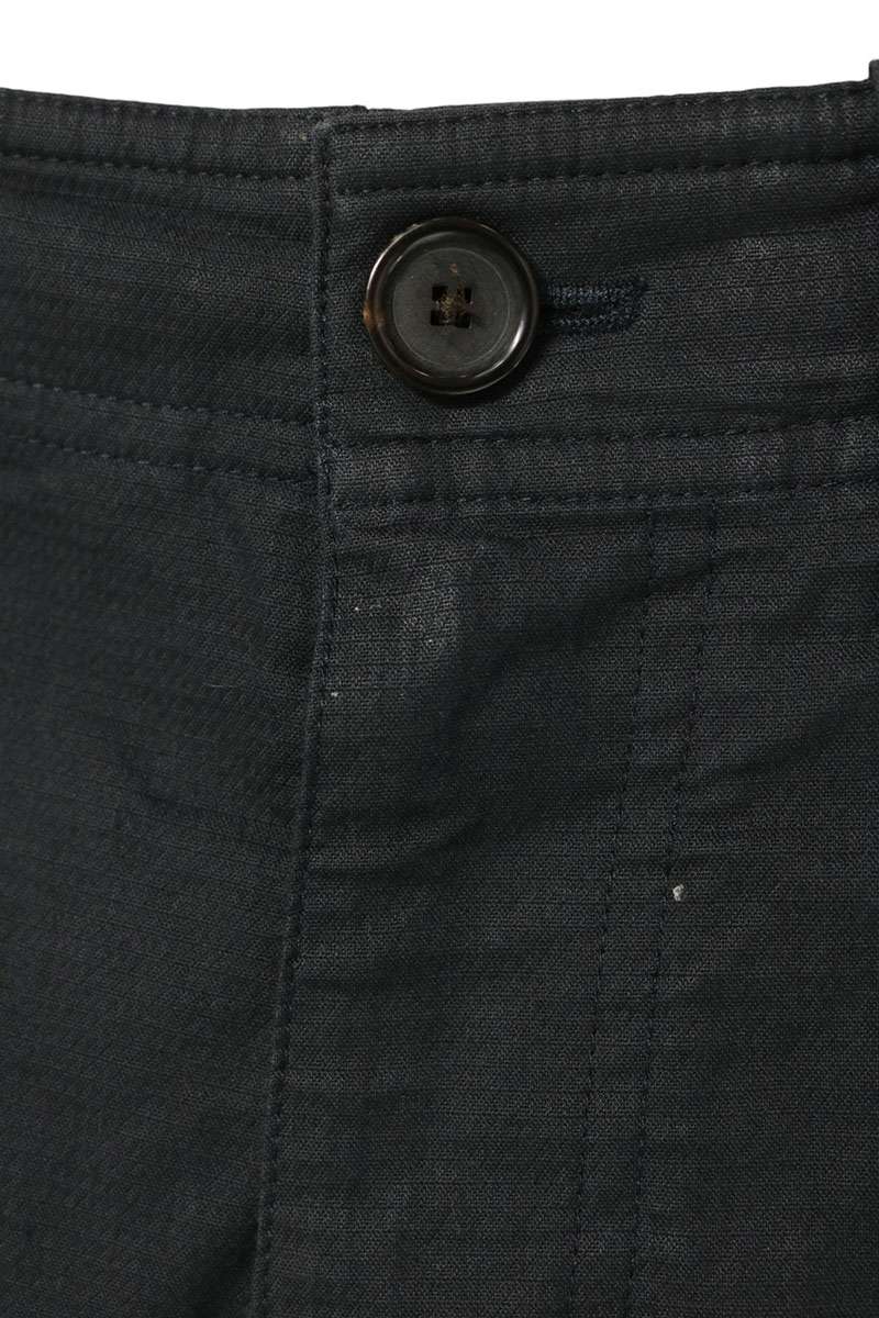 LOUISVUITTON Navy Cargo Shorts Cotton Silk Size 38