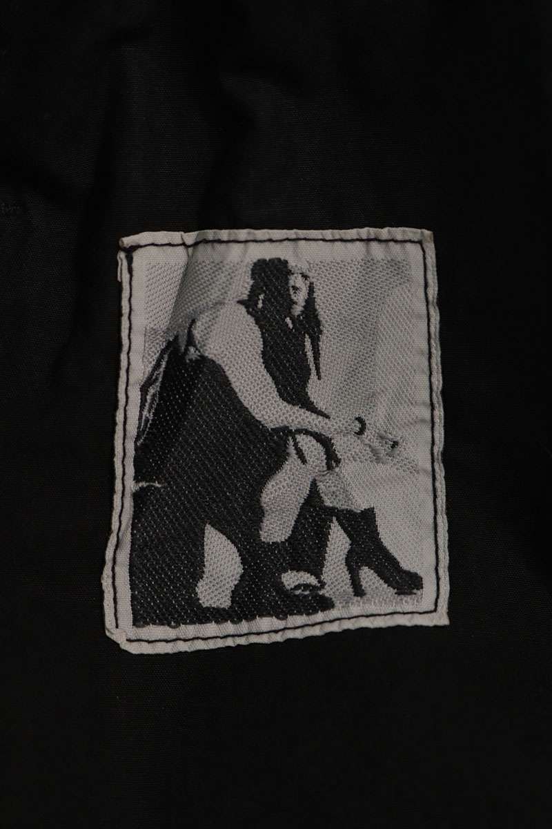 DRKSHDW Coated Drawstring Shorts Black Size M