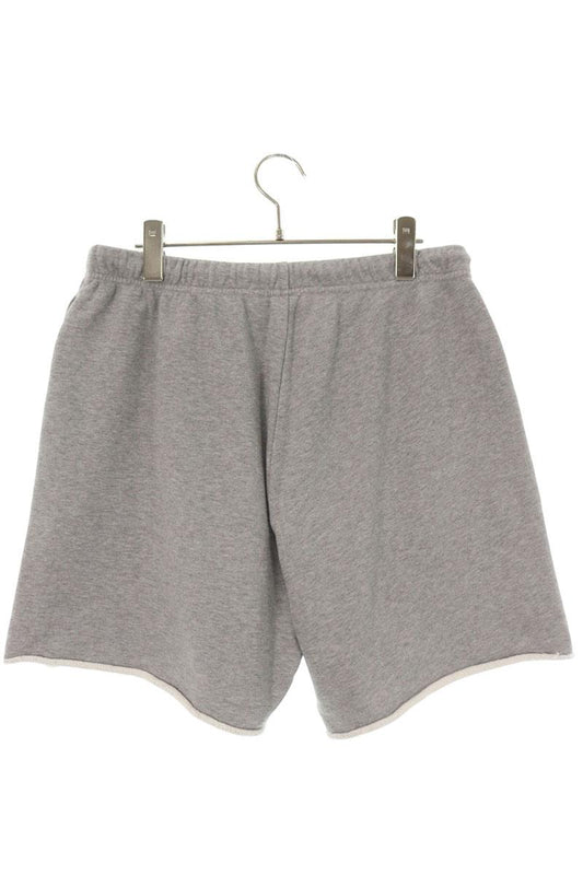 CELINE Logo Embroidered Shorts Gray Size XL