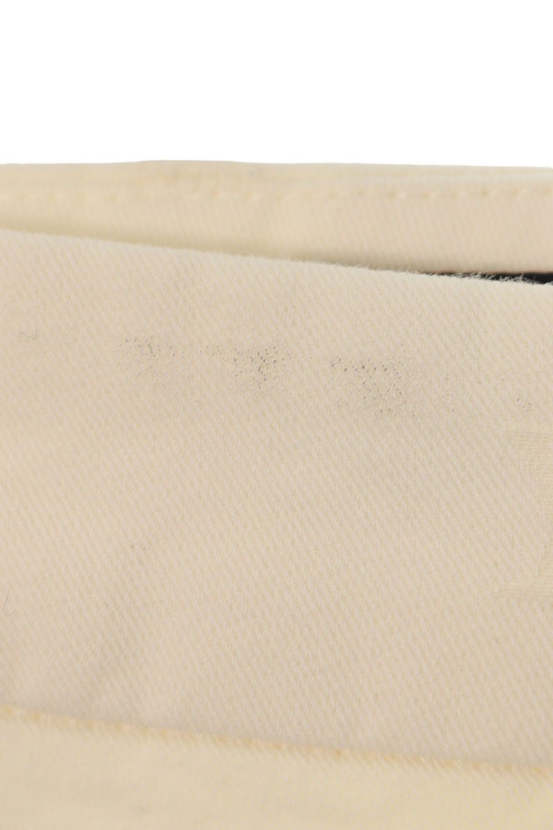LOUISVUITTON Monogram Cotton Chino Shorts White Size 48