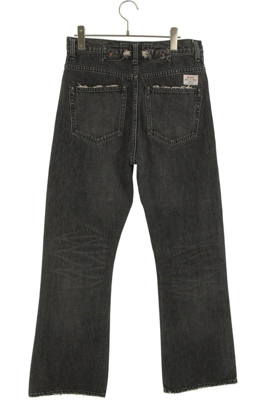 DAIRIKU 25SS Washed Flare Denim Pants Black Size 29