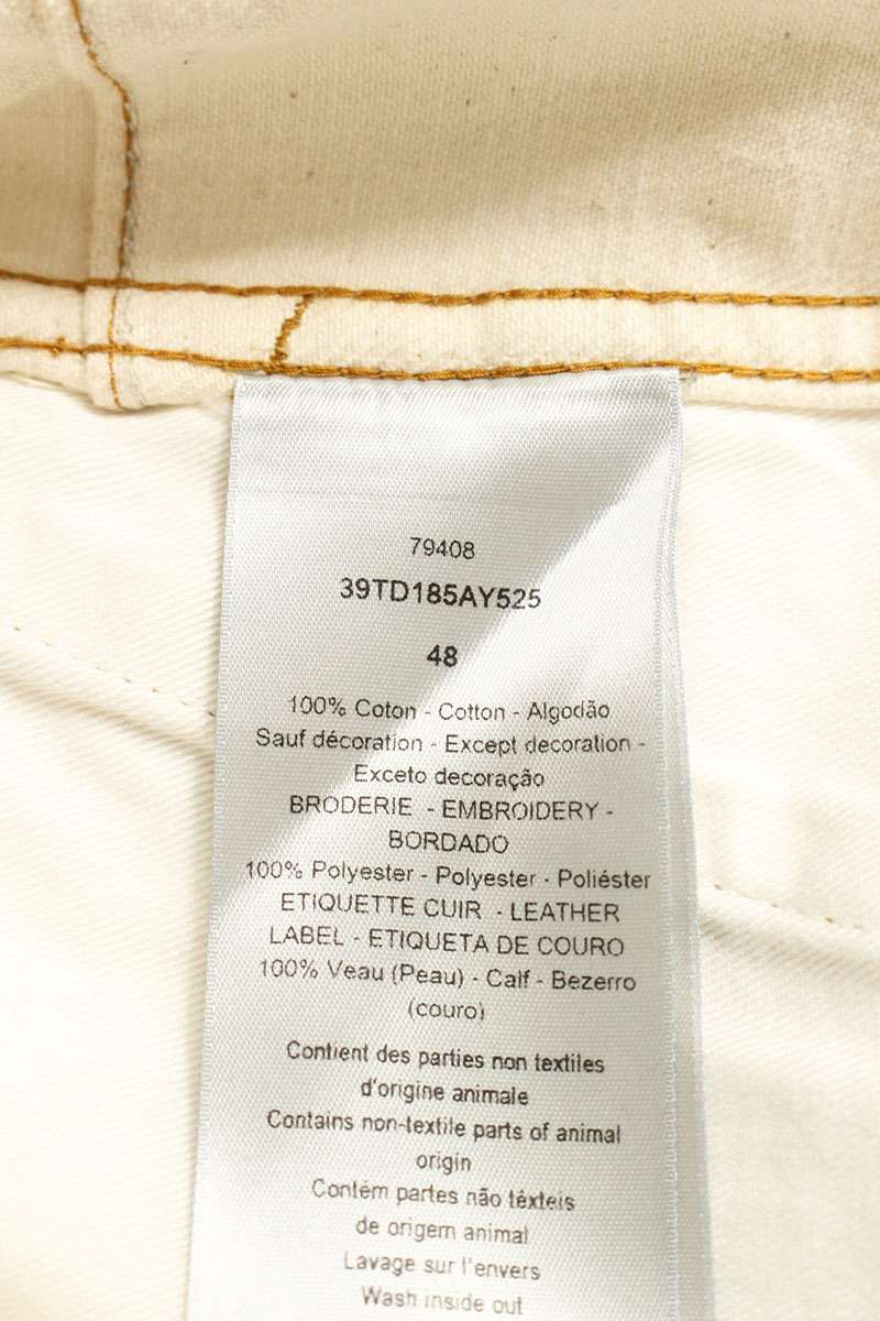 DIOR x DENIM TEARS Stitch Design Painter Denim Size 34
