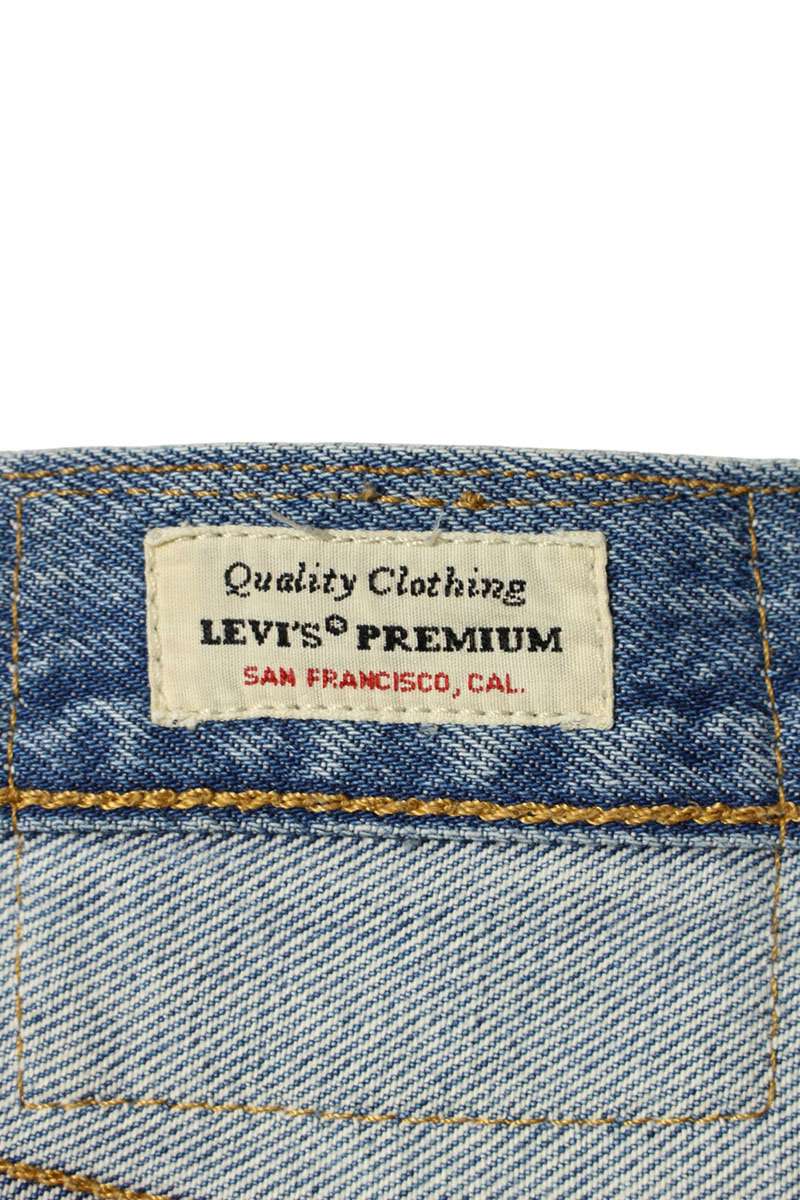 Levi's BEAMS Distressed Straight Jeans Size 30