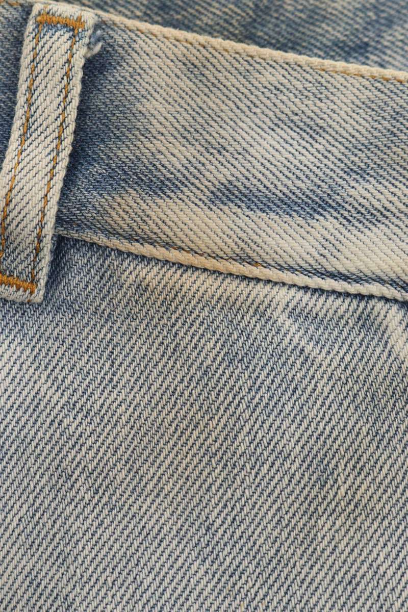 Louis Vuitton 21AW Washed Denim Pants Blue Size 28