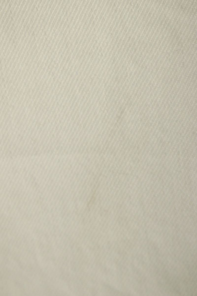Prada White Triangle Logo Plate Button Fly Denim Size 32