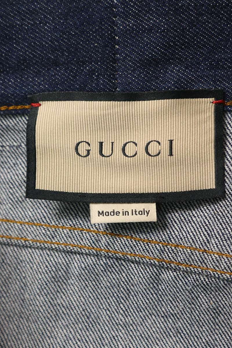 GUCCI Horsebit Denim Pants Indigo Size 34