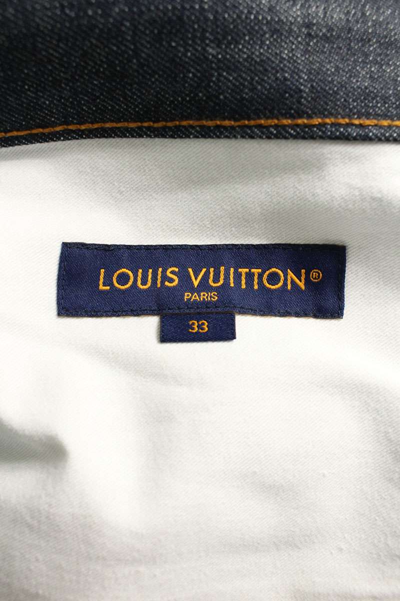 Louis Vuitton Denim Pants Blue Size 33