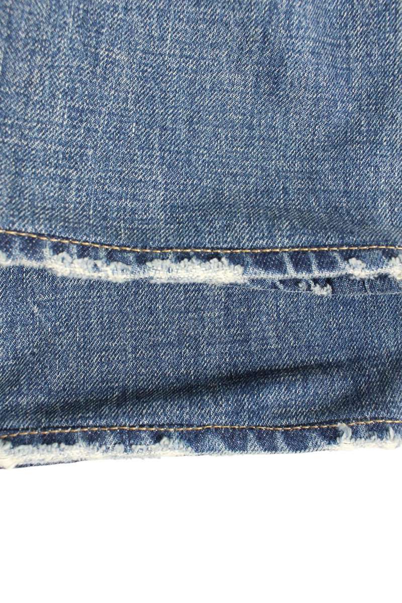 CELINE Loose Jeans Union Wash Slim Fit Denim Indigo Size 26