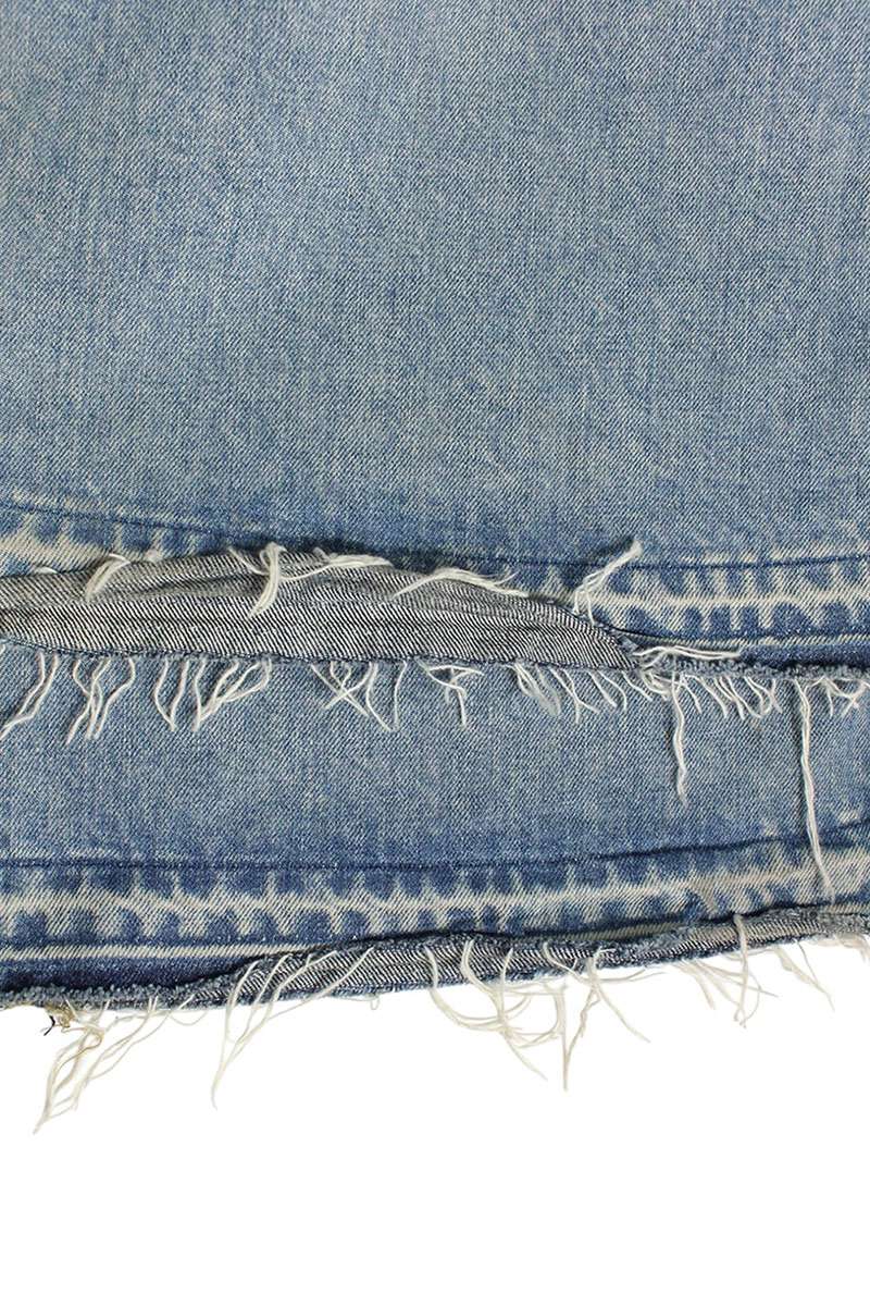 MASU K6PT002 Emblem Bell Flare Denim Pants Size 32