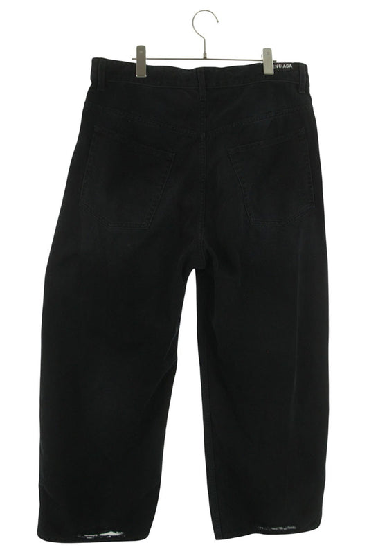 Balenciaga Denim Pants Black Size XXS