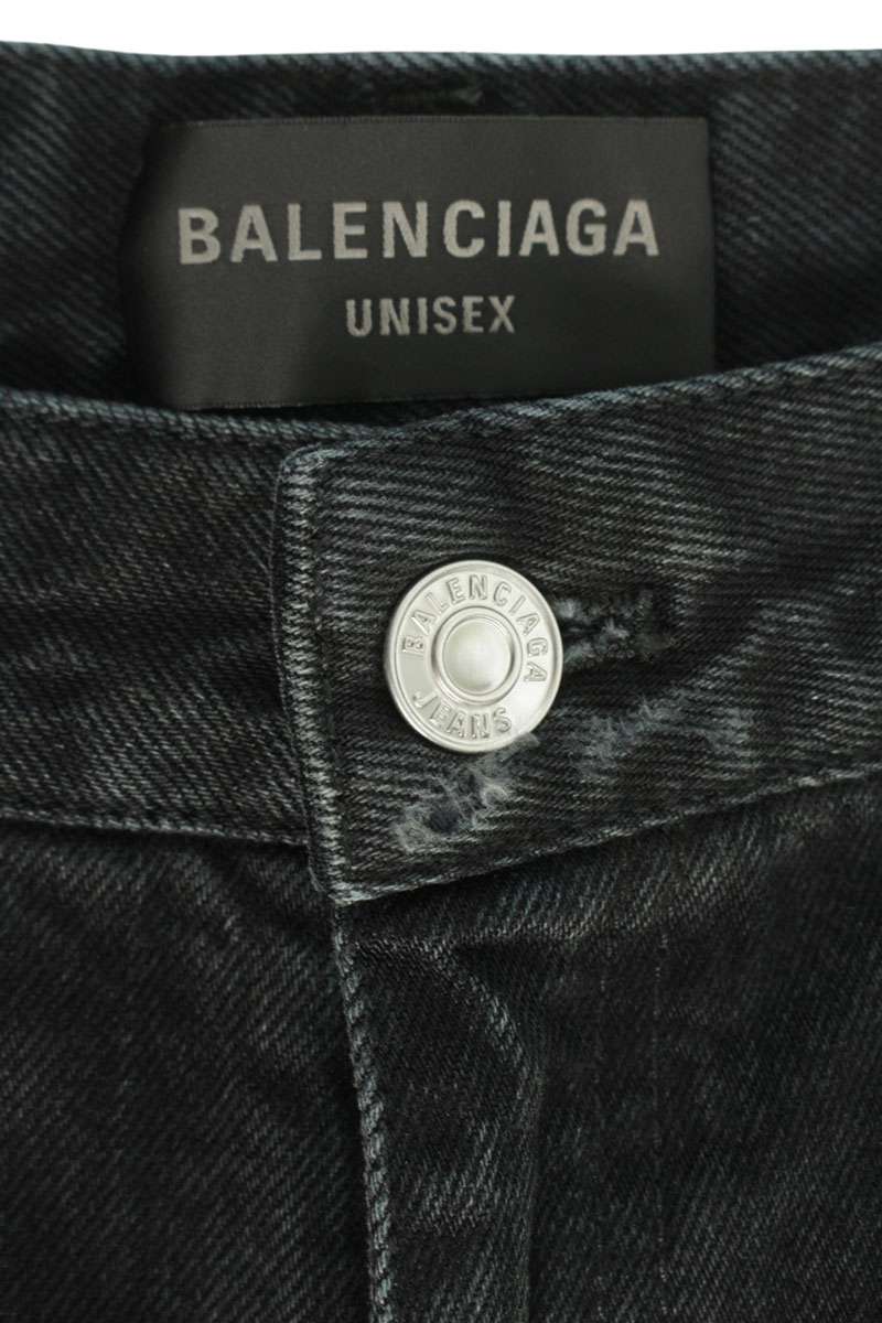 Balenciaga Denim Pants Black Size US 34