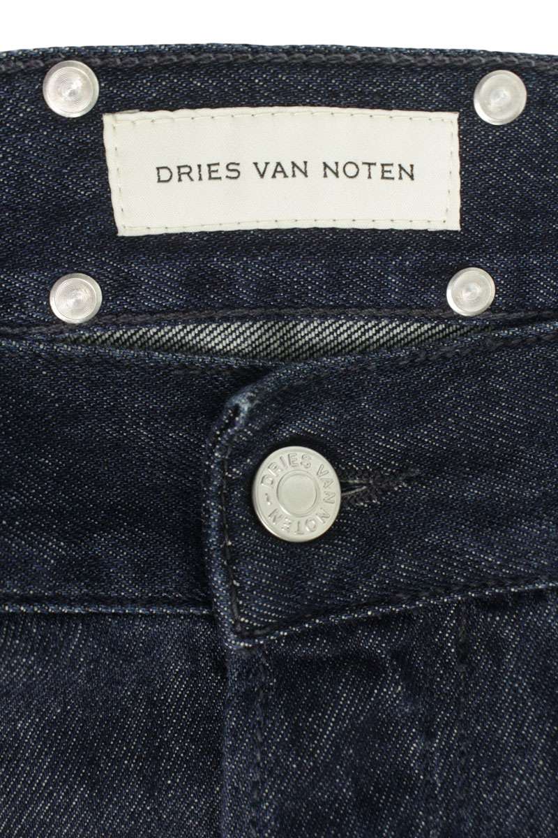 Dries Van Noten 25AW PENNING DEN Wide Denim Pants Blue Size 32