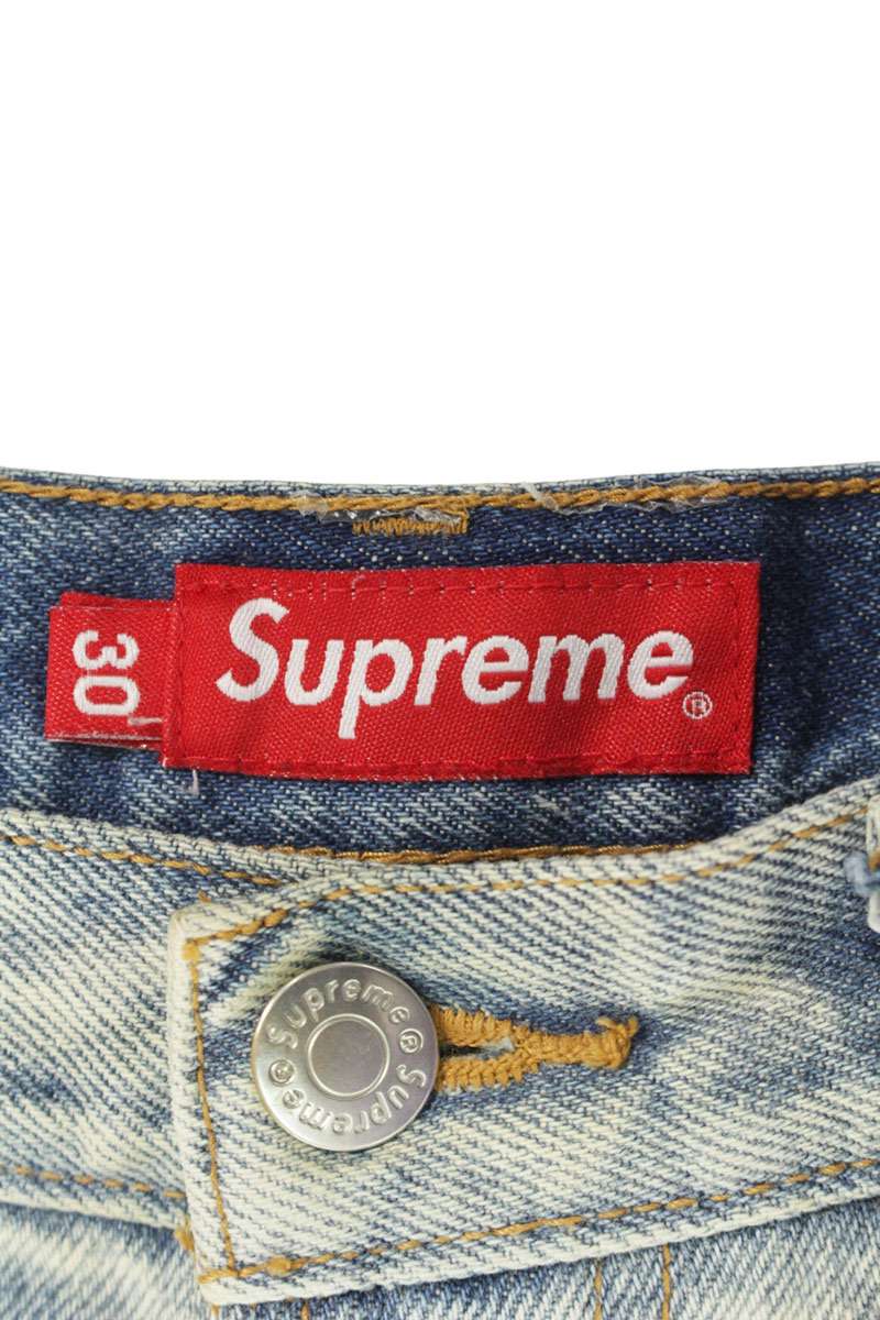 SUPREME Baggy Jean Indigo Denim Size 30
