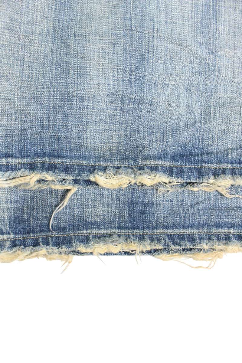 BALENCIAGA Low Waist Washed Indigo Denim Size 28