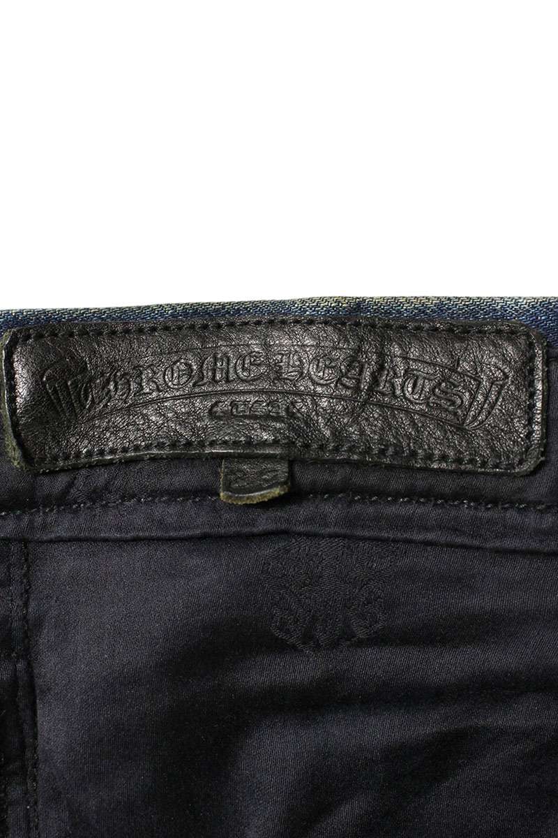 Chrome Hearts Cut-Off Flare Indigo Button Fly Denim Size 29