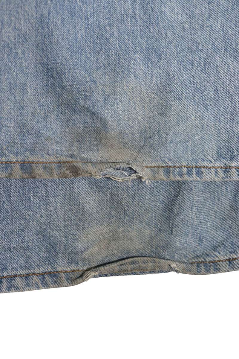 MARNI Light Blue Mohair Patch Denim Pants Size 34
