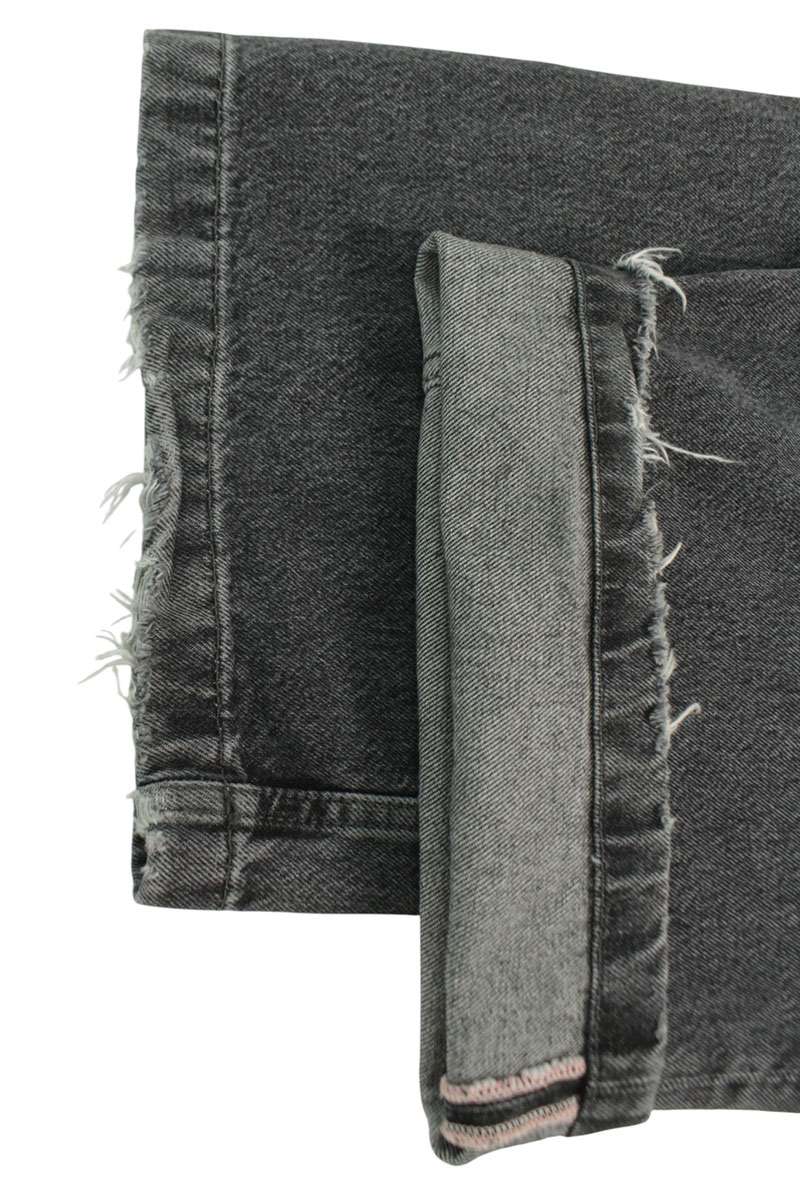 ACNE STUDIOS ASH BLACK Paint Splatter Baggy Denim Size 28