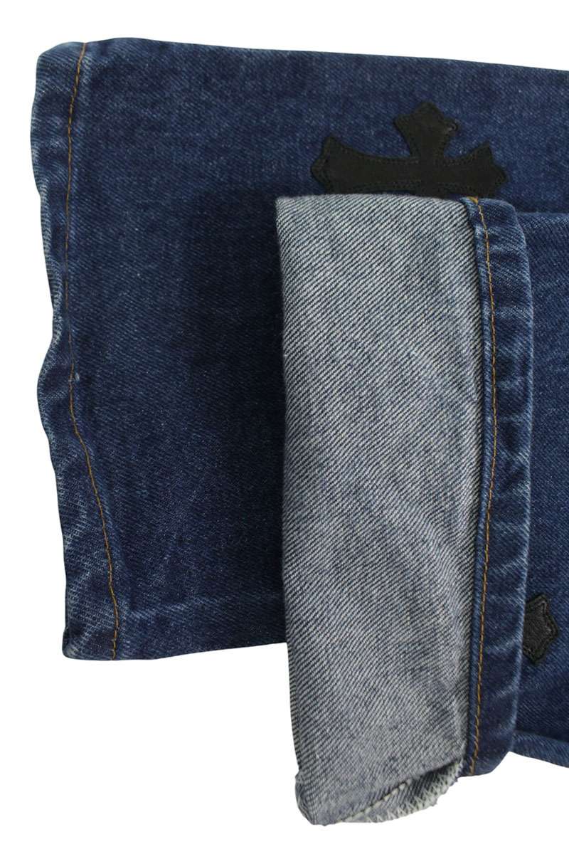 Chrome Hearts x Levi's Washed 517 Denim Cross Size 34