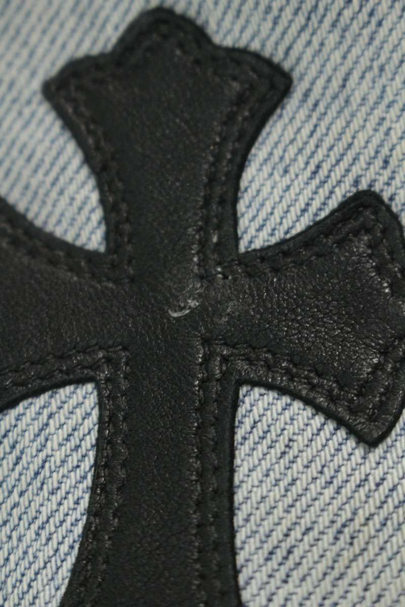 Chrome Hearts x LEVI'S Cross Patch 505 Jeans Indigo Size 31