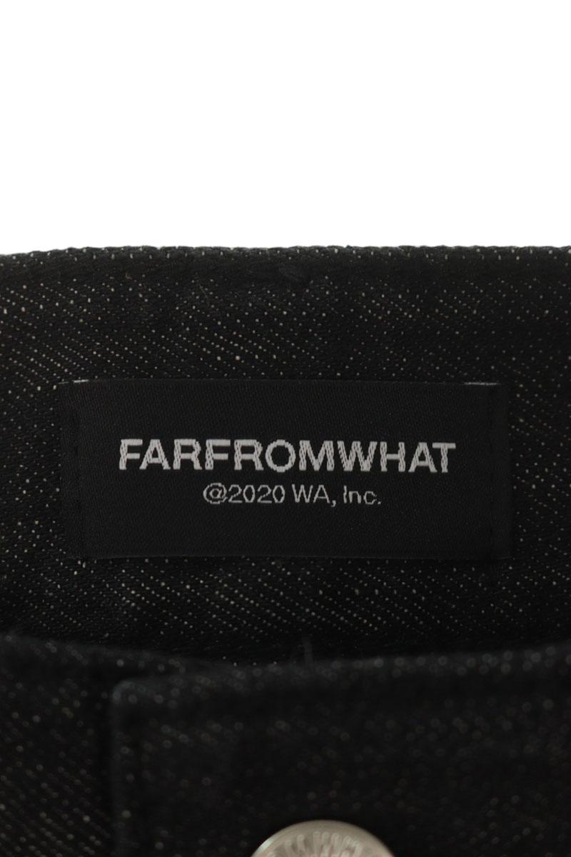 FAR FROM WHAT FAR SELVEDGE WIDE JEANS Size 32