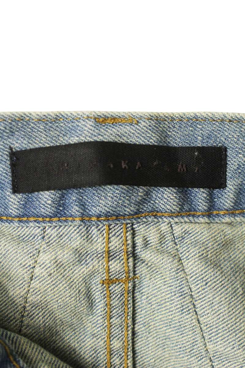 JUN Panel Denim Pants Indigo Blue Size 30
