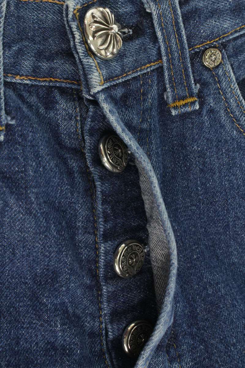 Chrome Hearts Matty Boy Alligator Patch Denim Size 26