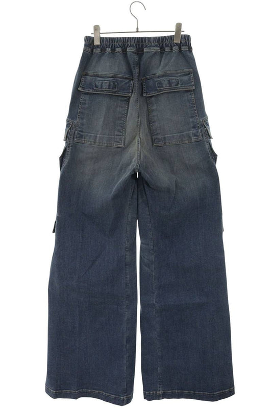 DRKSHDW Wide Cargo Jumbo Bella Denim Pants Blue Size 30