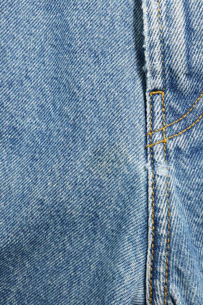 SUPREME 24AW Baggy Jean Logo Embroidered Denim Blue Size 30