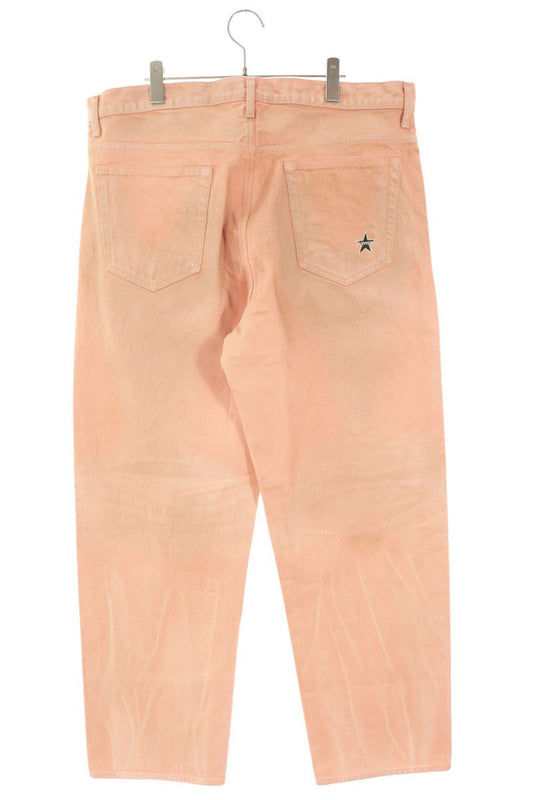 SUPREME 25AW Distressed Loose Fit Jeans Pink Size 36