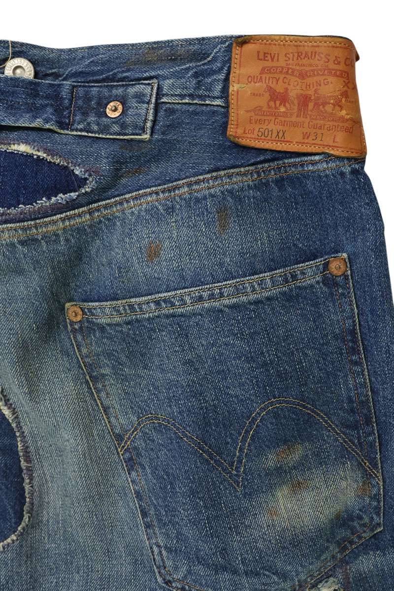 LEVIS VINTAGE CLOTHING 501XX Vintage Washed Denim Size 31