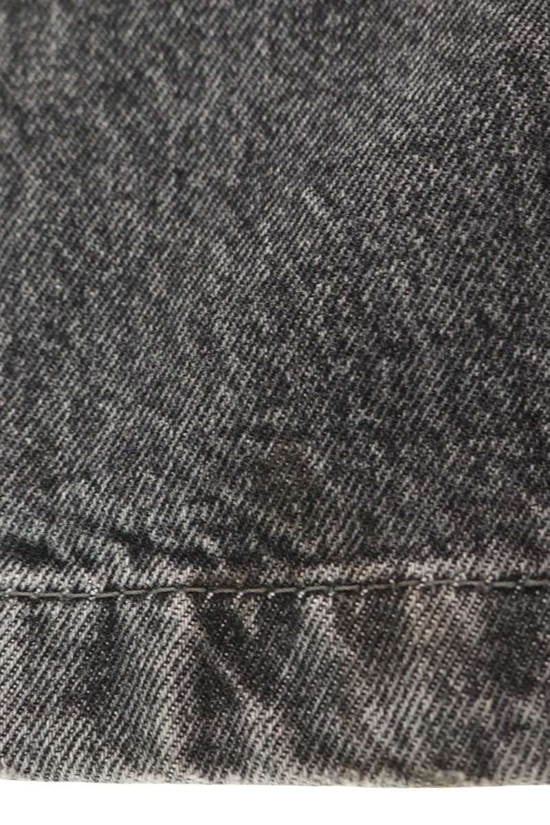 ACNE STUDIOS 1989 ASH BLACK Washed Baggy Denim Size 30