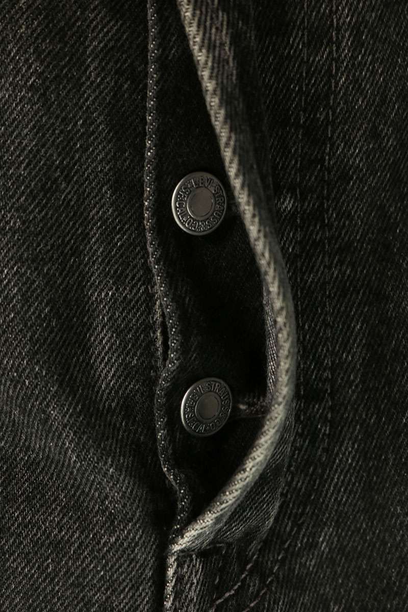 VETEMENTS Black Reconstructed Zip Denim Pants Size S