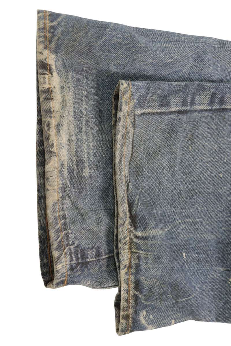 ACNE STUDIOS 1981M Trompe L'oeil Keychain Print Size 34