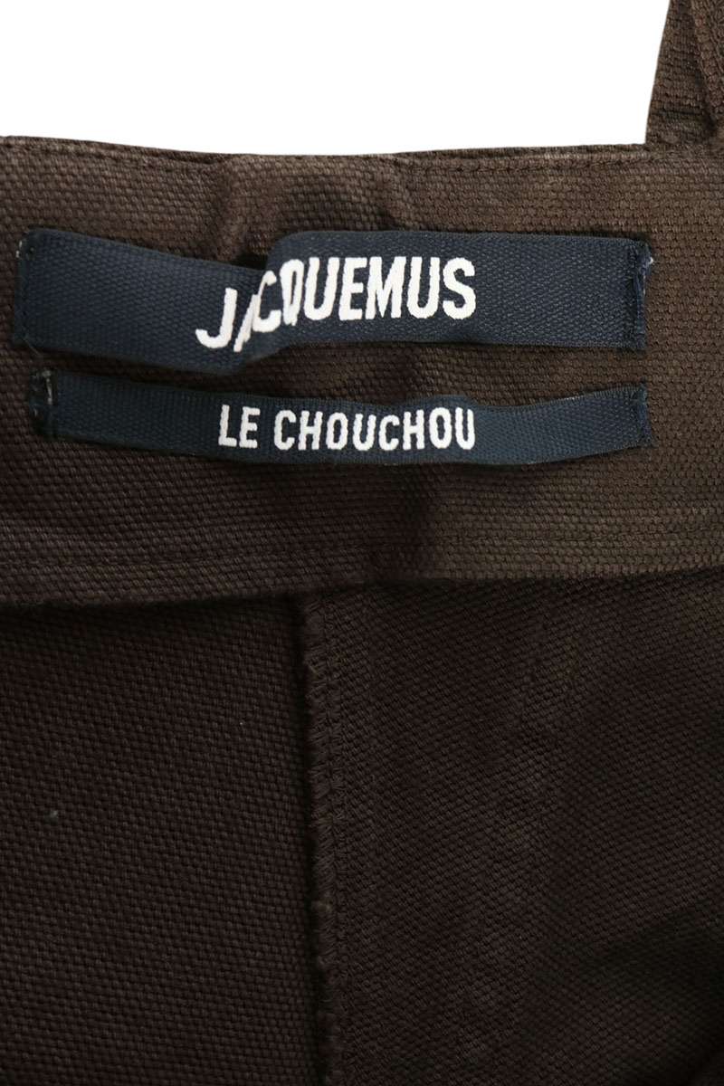 JACQUEMUS Croissant Cargo Jeans Brown Size 48