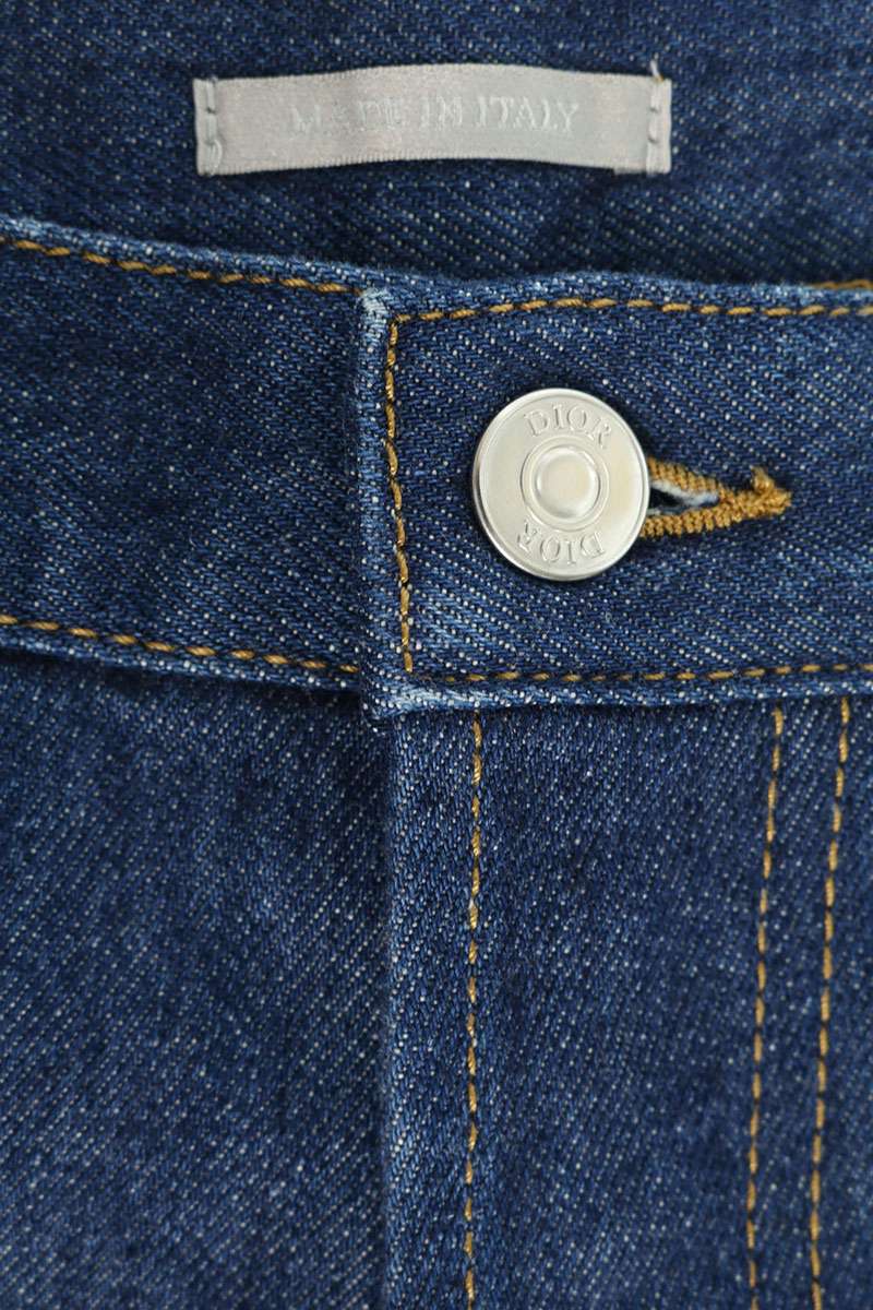 DIOR Indigo Zip Hem Denim Jeans Size 30
