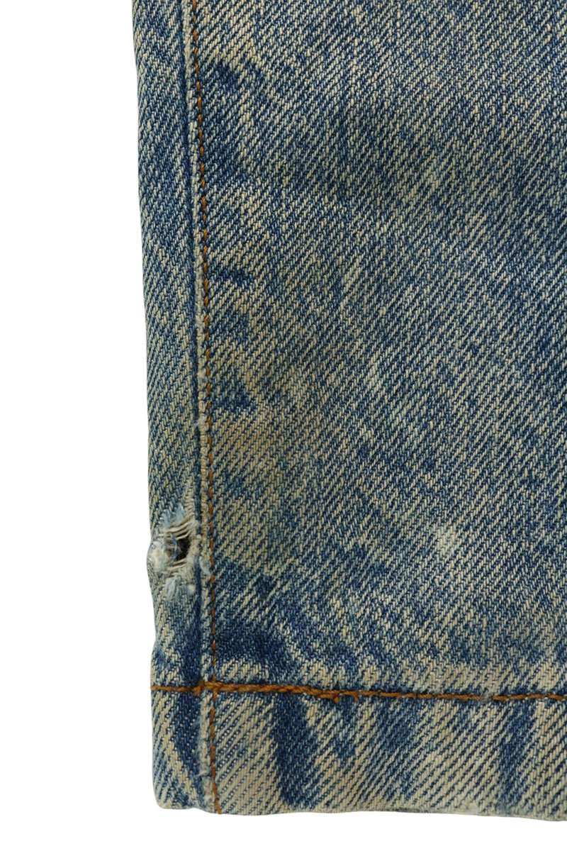 ACNE STUDIOS Toj Light Blue Trash Damaged Denim Size 30