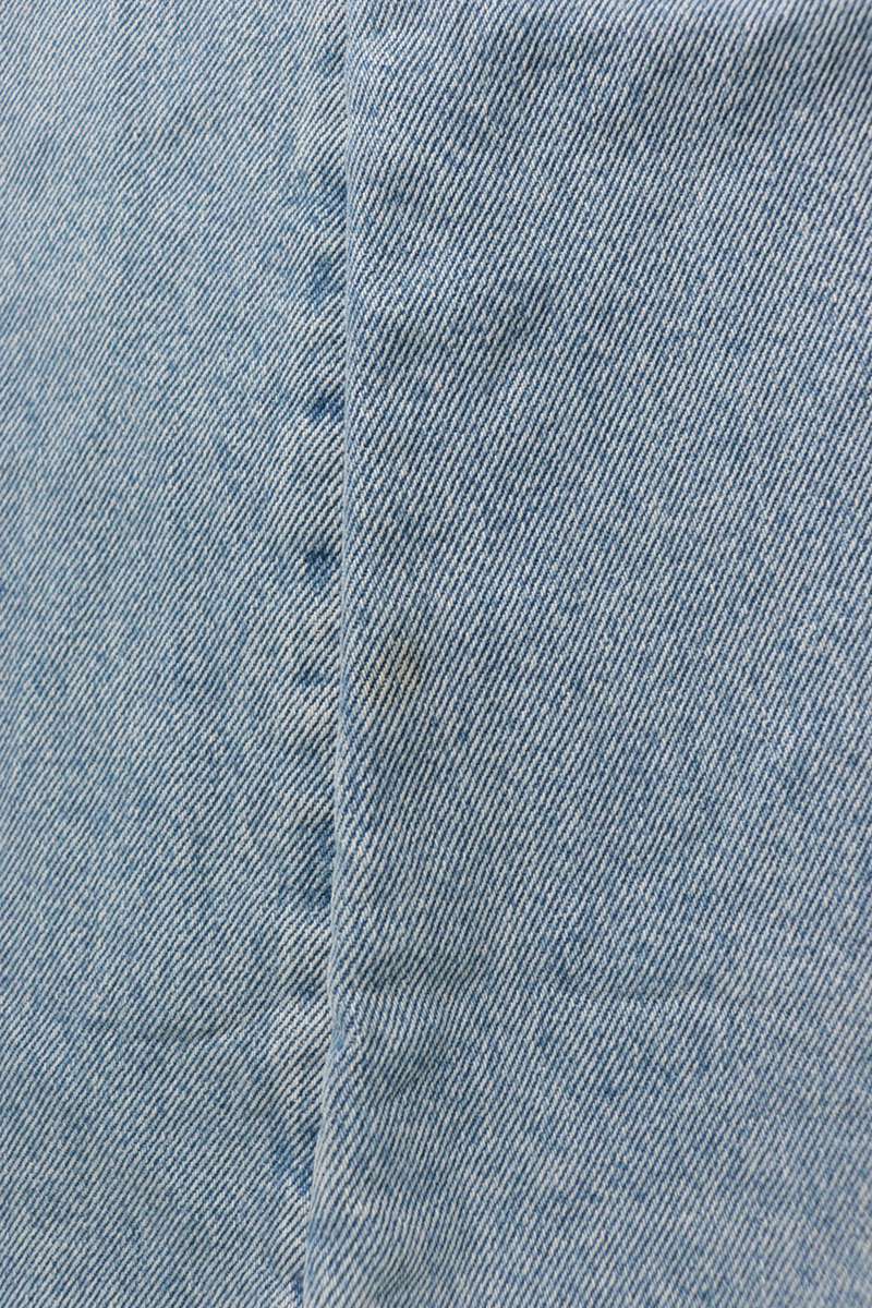 OFF-WHITE Indigo Print Design Jeans Button Fly Size 31