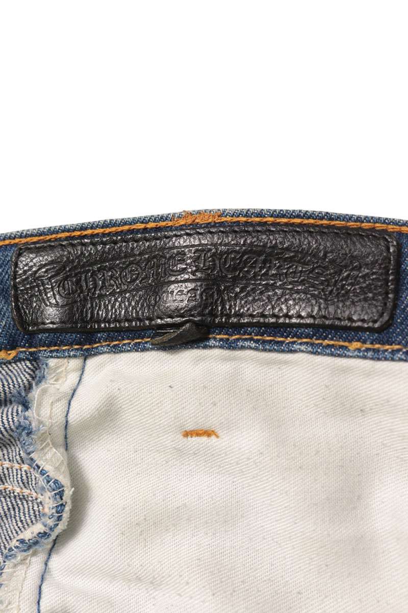 Chrome Hearts U VNTG JEAN BLU ORNG TAB Jeans Multi Size 32