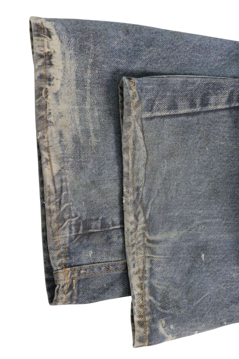 ACNE STUDIOS Trompe L'oeil Keychain Jeans Indigo Size 52
