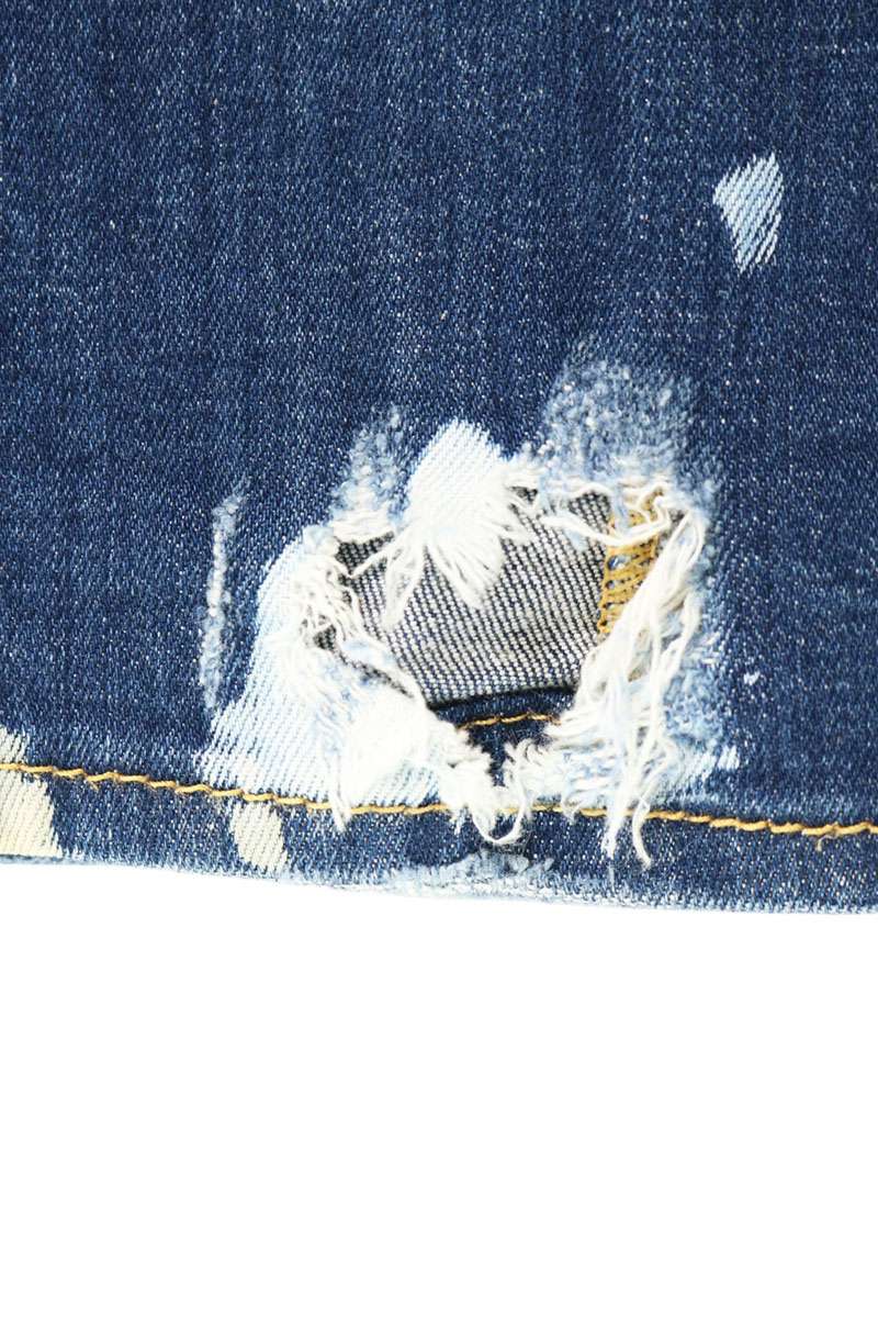 DSQUARED Paint Splatter Distressed Jeans Size 44