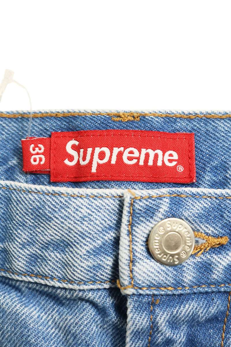 SUPREME Washed Baggy Jeans Size 36