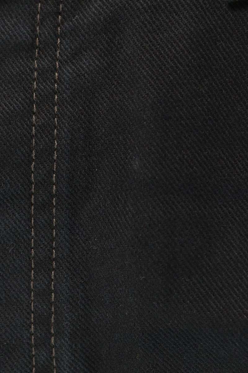 BALENCIAGA 23SS Sideline Baggy Denim Jeans Black Size S