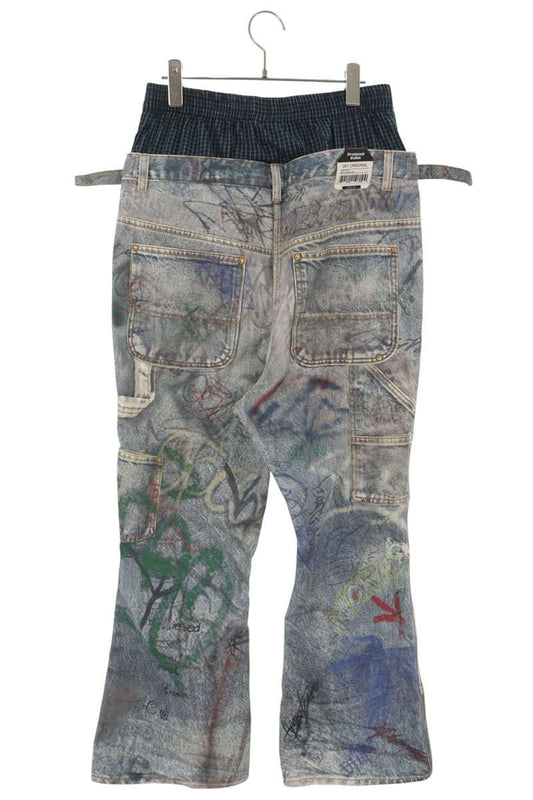 Protocol Index GRAFFITI TROMPE-L'OEIL PANTS Multi Size 1