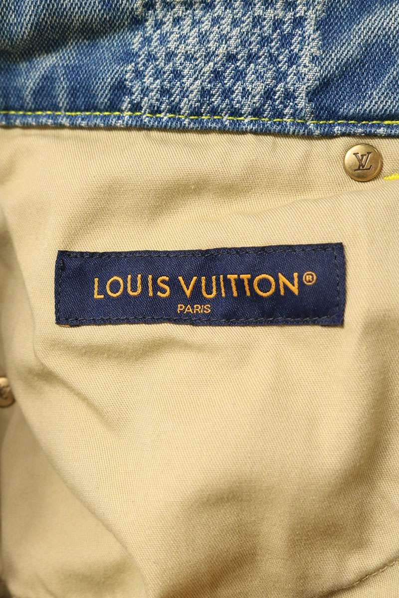 LOUISVUITTON 24AW Damier Skate Denim Jeans Size 31