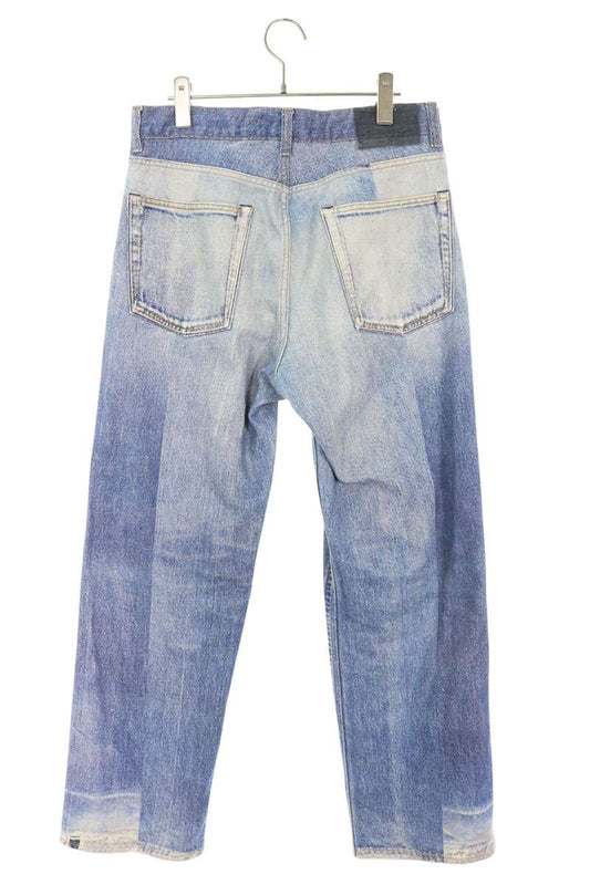 OUR LEGACY Transfer Print Indigo Denim Jeans Size 29