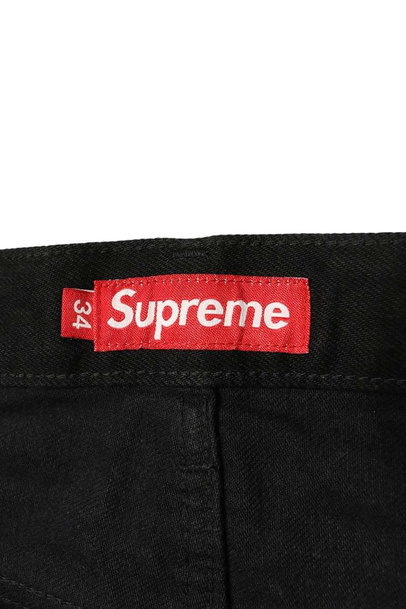 SUPREME Baggy Selvedge Button Fly Jeans Size 34