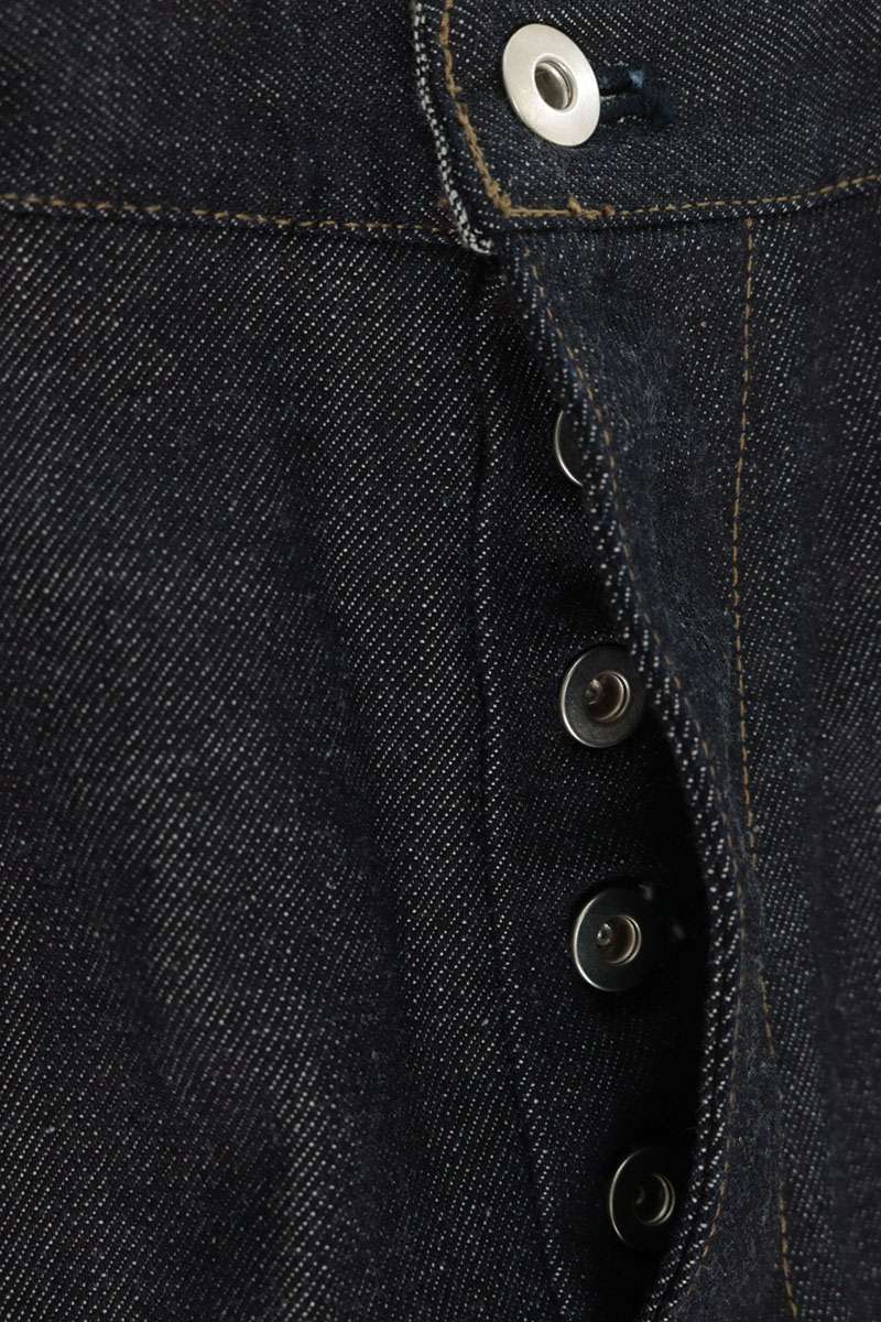 JILSANDER Back Logo Patch Loose Fit Denim Jeans Size 35