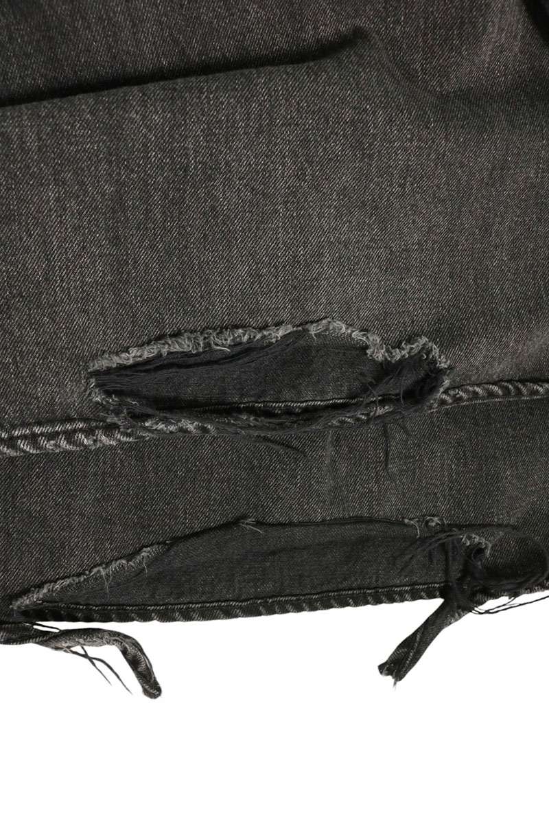 MINEDENIM Giant Baggy Denim Jeans Black Size 7