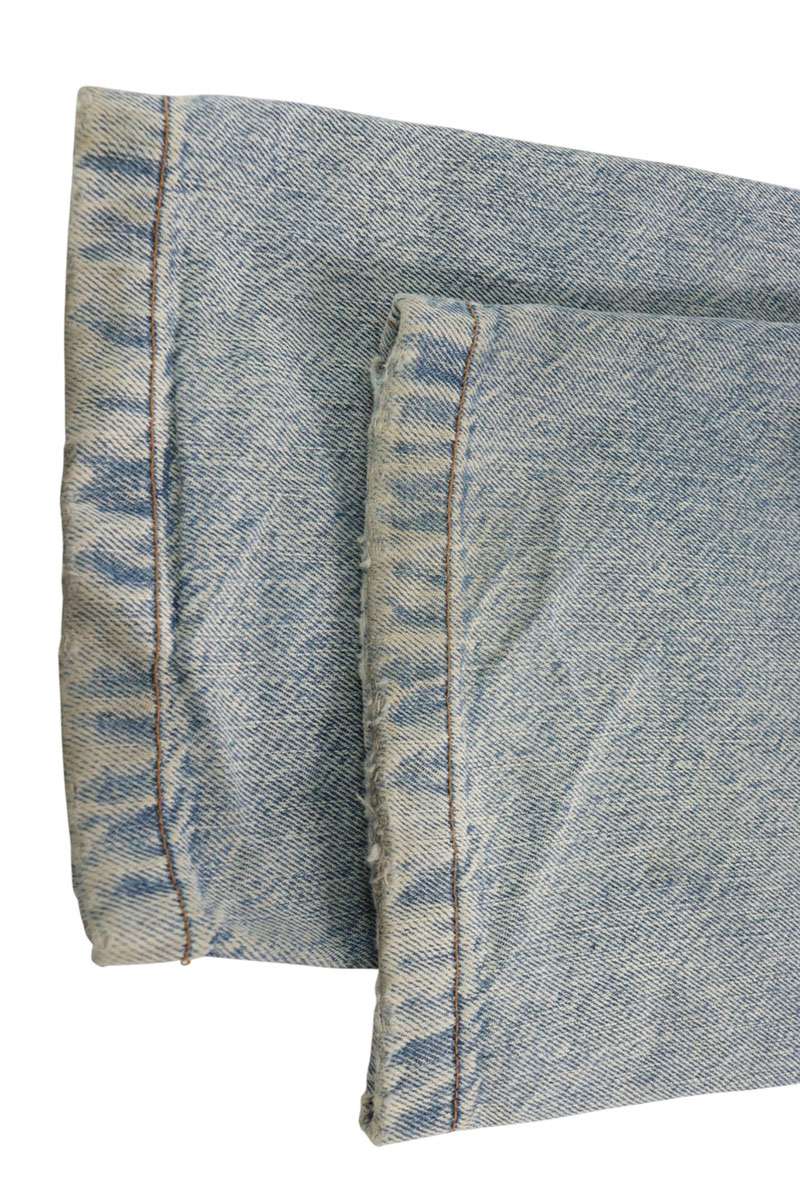 ACNE STUDIOS 1991 Toj Distressed Straight Light Blue Jeans Size 27