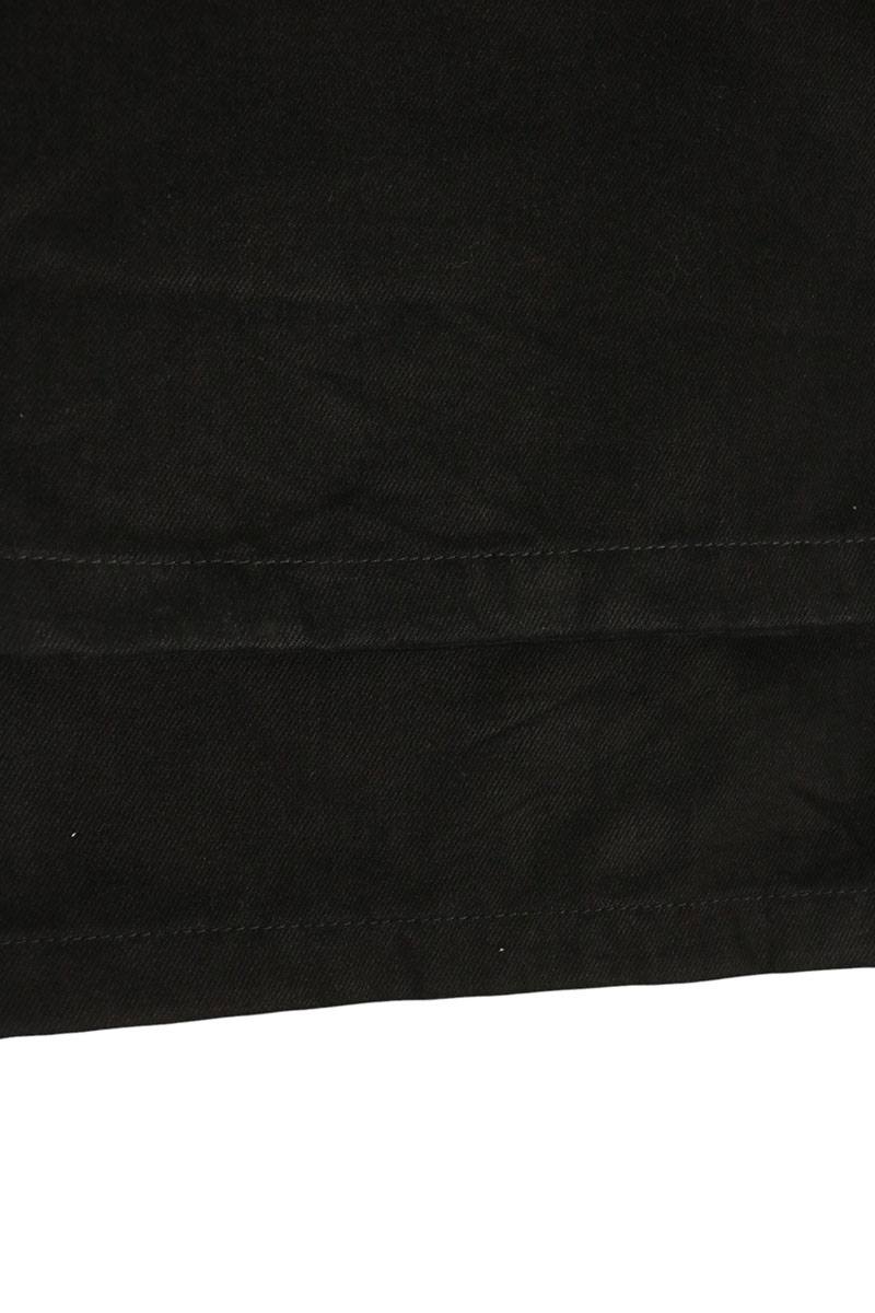 LOUISVUITTON 23AW Logo Racing Black Denim Size 32